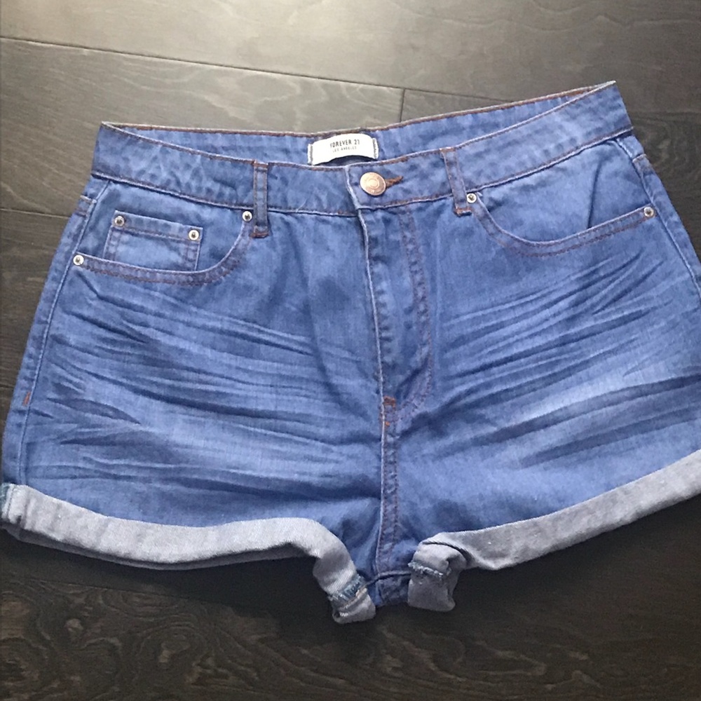 Forever 21 denim shorts